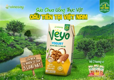 Vinasoy ra mắt sữa chua uống 100% thực vật đầu tiên tại Việt Nam